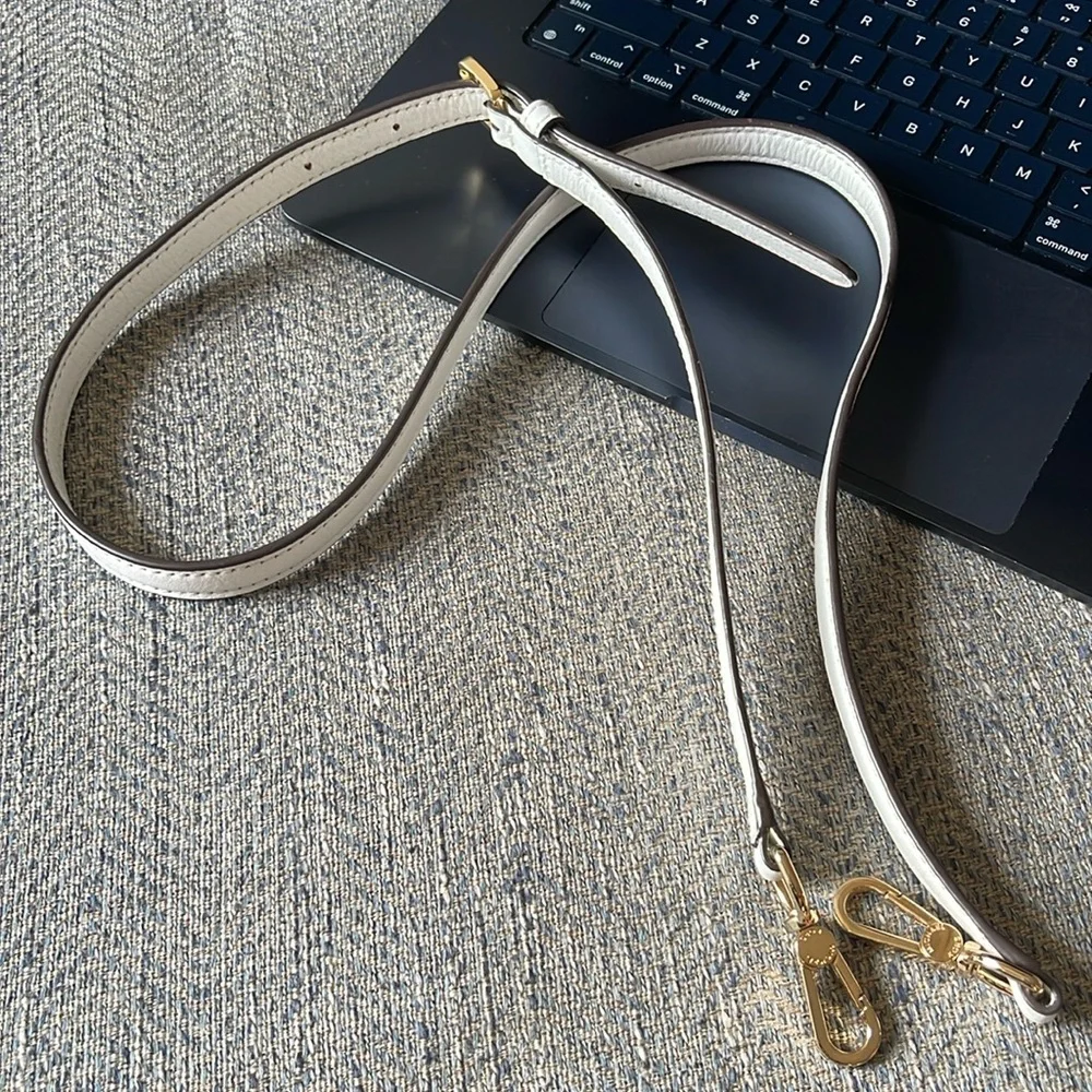 Michael Kors Ivory Leather Crossbody Removable/Adjustable Replacement Strap